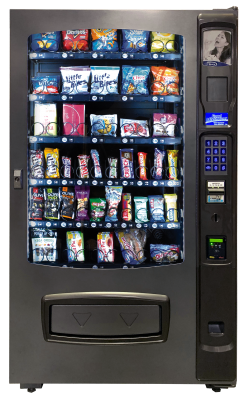 Details about   USI 3085 Snack Vending Machine with Credit Card Swiper 